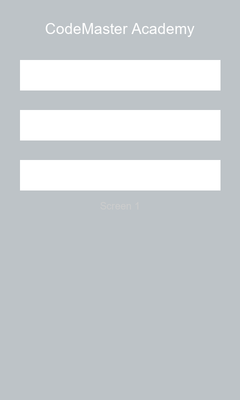 CodeMaster Academy - Screenshot 1