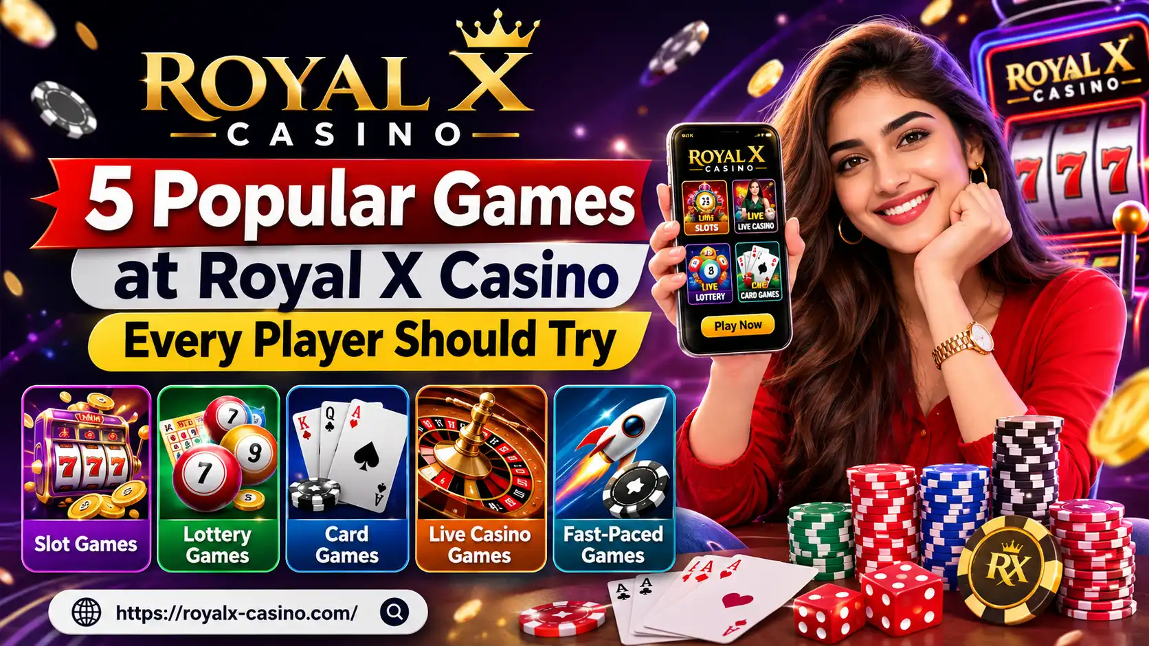 5 Popular Games at Royal X Casino Every Player Should Try